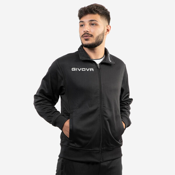Bluza trening Givova Mono 500, Negru - imagine 1
