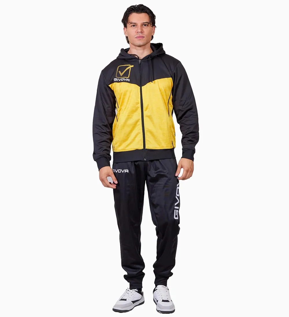 Trening Givova Visa Melange, Negru / Galben - imagine 1