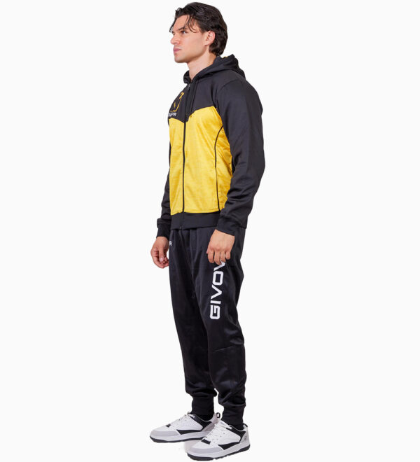 Trening Givova Visa Melange, Negru / Galben - imagine 2
