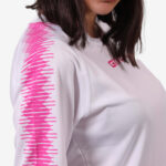 Tricou sport Givova Club, Alb / Fuxia - imagine 3