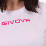 Tricou sport Givova Club, Alb / Fuxia - imagine 4