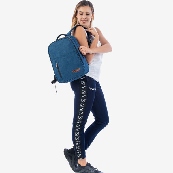 3-104 Rucsac Givova City, Albastru - imagine 1