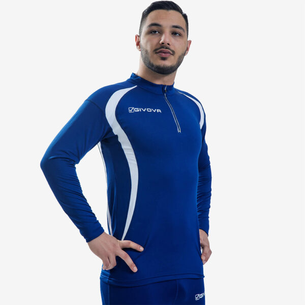 3-124 Bluza Givova Running, Bleumarin - imagine 1