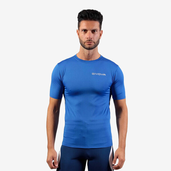 Tricou elastic Givova Corpus 2, Albastru Royal - imagine 1
