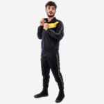 Trening Givova Visa Band, Negru / Galben