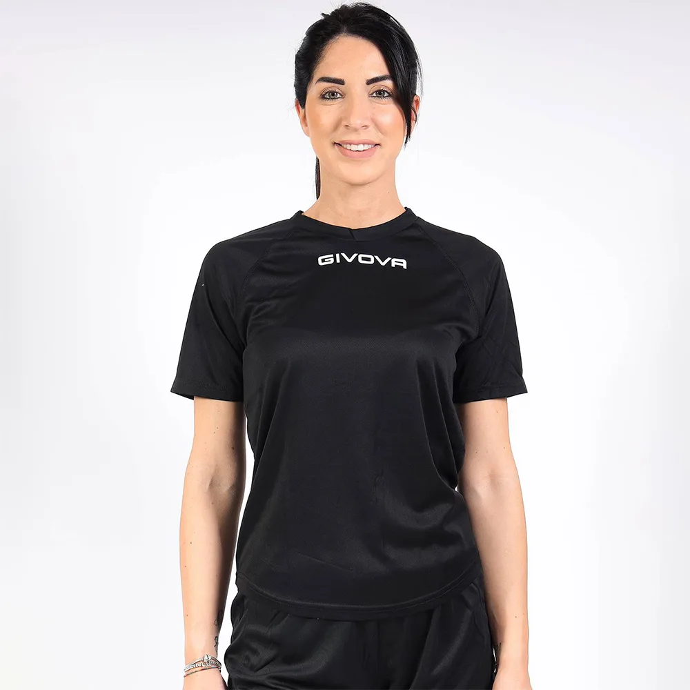 Tricou sport Givova One, Negru - imagine 1