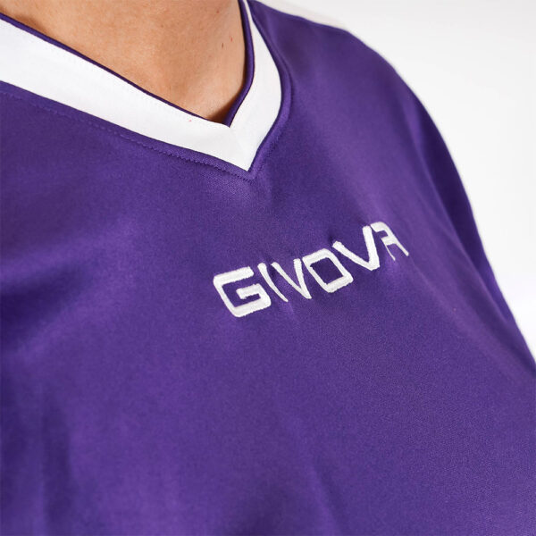 Tricou sport Givova Revolution, Mov / Alb - imagine 4