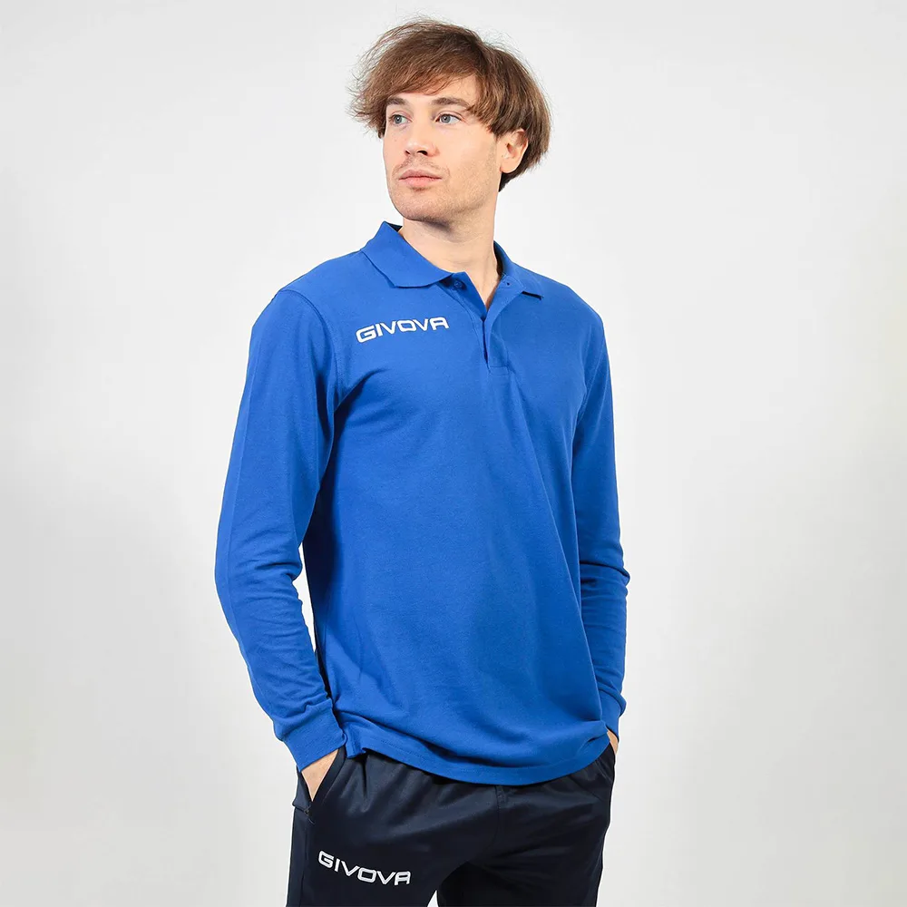 Tricou Givova Winter, Albastru Royal - imagine 1