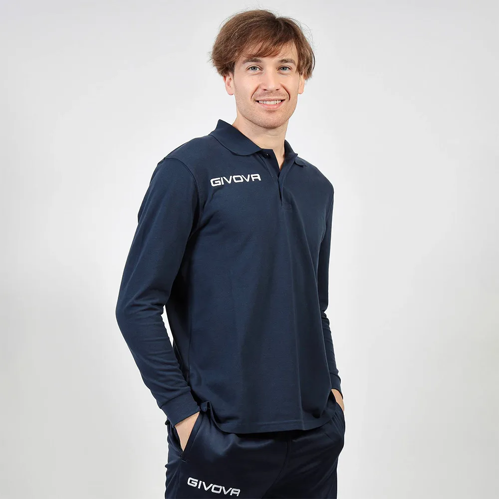 Tricou Givova Winter, Bleumarin - imagine 1