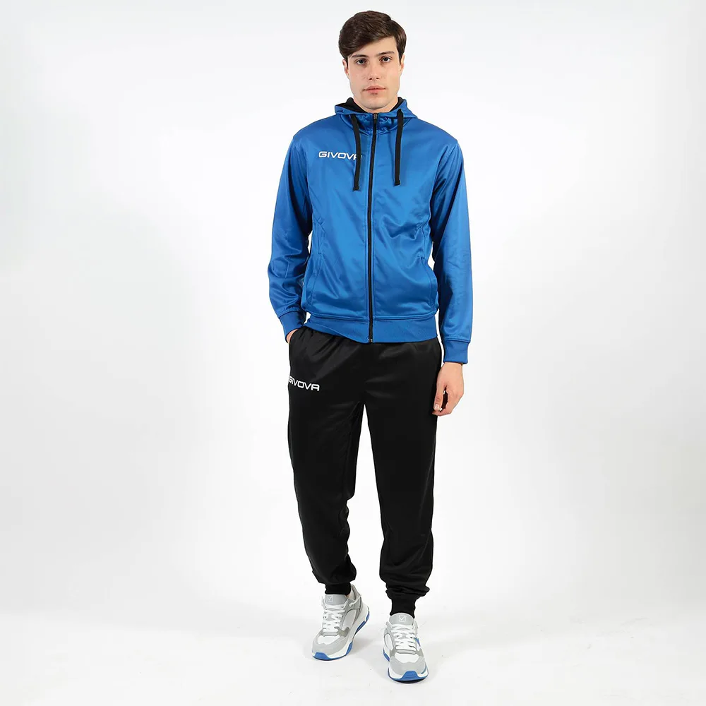 Trening Givova Sorrento, Albastru Royal / Negru - imagine 1