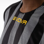 Tricou sport Givova Tratto, Negru / Alb - imagine 4