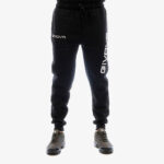 Pantaloni lungi Givova King Felpa, Negru - imagine 2