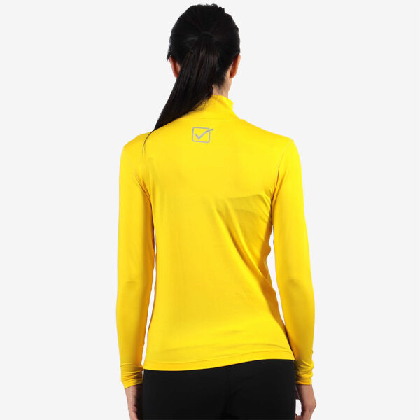 Bluza elastica Givova Corpus 3 Lupetto, Galben - imagine 2