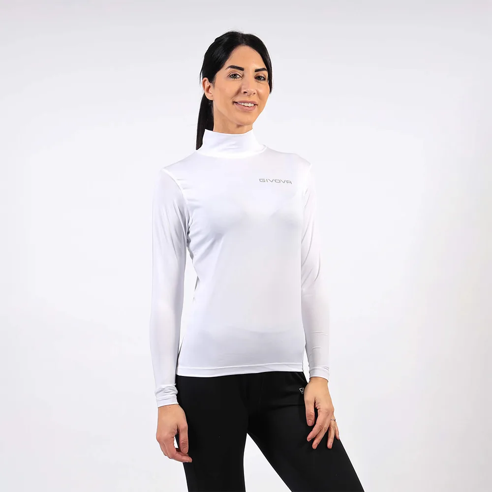 Bluza elastica Givova Corpus 3 Lupetto, Alb - imagine 1