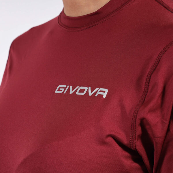 Bluza elastica Givova Corpus 3, Visiniu - imagine 3