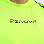 Tricou Givova Running, Galben Fluo / Negru - imagine 3