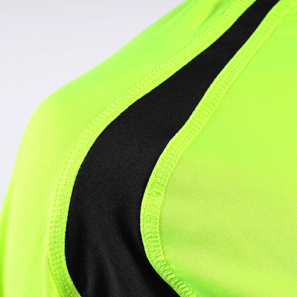 Tricou Givova Running, Galben Fluo / Negru - imagine 4