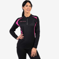 Bluza Givova Running, Negru / Fuxia