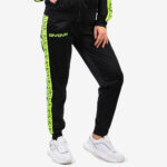 Pantaloni lungi Givova Tricot Band, Galben Fluo / Negru