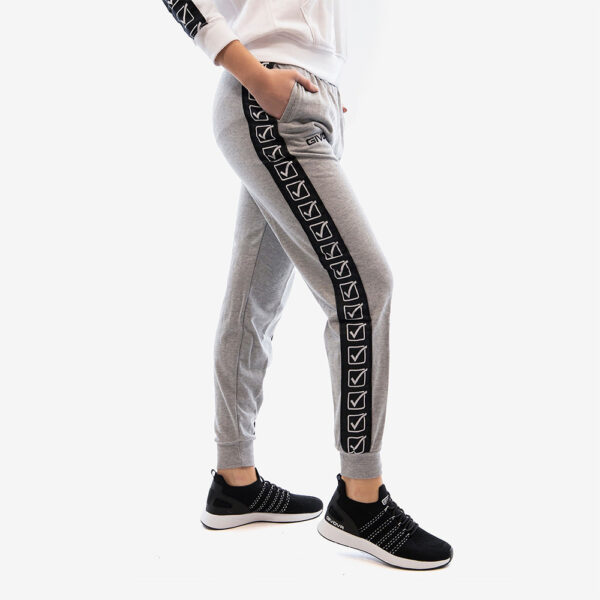 Pantaloni lungi Givova Terry Band, Gri - imagine 2