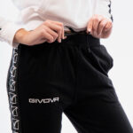 Pantaloni lungi Givova Terry Band, Negru - imagine 4