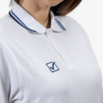 Tricou polo Givova Action, Alb / Bleumarin - imagine 3