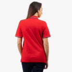 Tricou polo Givova Action, Rosu / Bleumarin - imagine 2