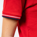 Tricou polo Givova Action, Rosu / Bleumarin - imagine 4