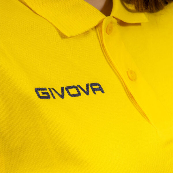 Tricou polo Givova Summer, Galben - imagine 3