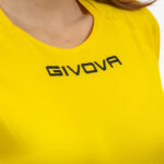 Tricou sport Givova Capo, Galben - imagine 3