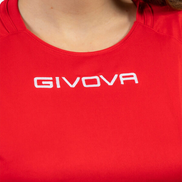 Tricou sport Givova Capo, Rosu - imagine 3