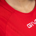 Tricou sport Givova Capo, Rosu - imagine 4