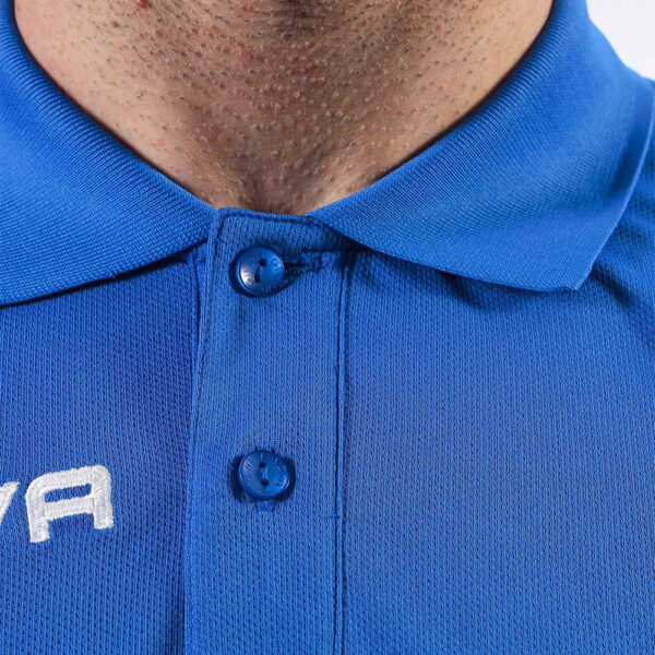 Tricou polo Givova Pocket, Albastru Royal - imagine 4