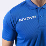 Tricou polo Givova Pocket, Albastru Royal - imagine 3