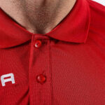 Tricou polo Givova Pocket, Rosu - imagine 3