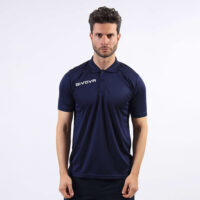 Tricou polo Givova Pocket, Bleumarin
