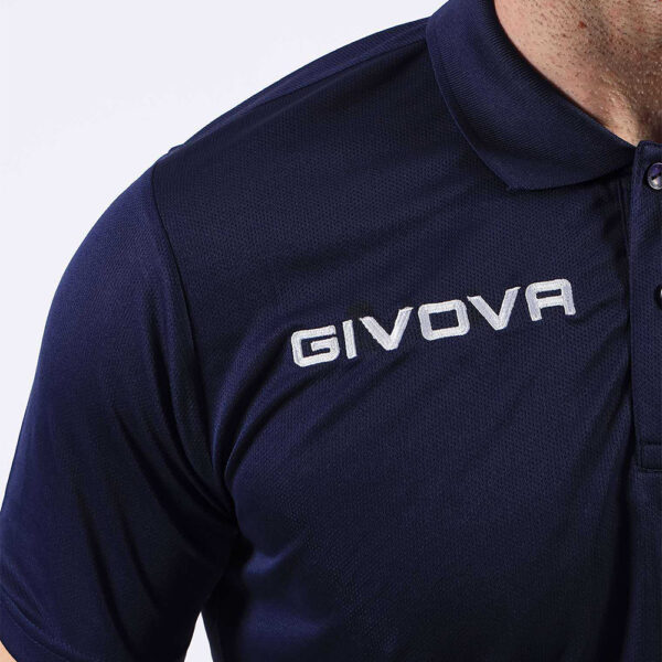 Tricou polo Givova Pocket, Bleumarin - imagine 3