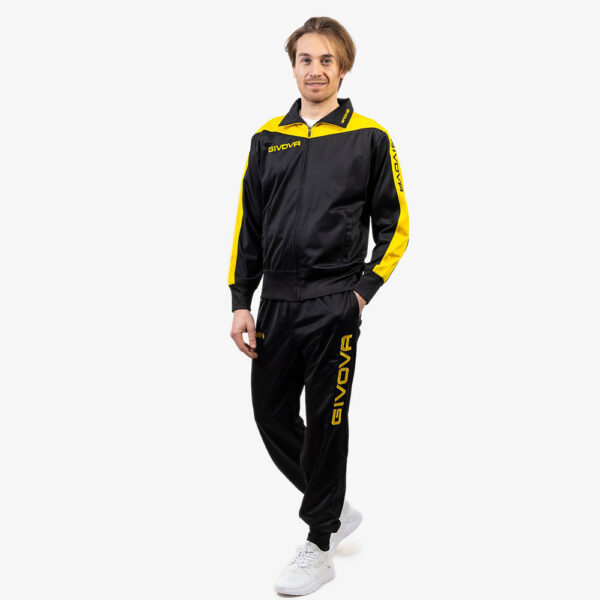 387A7373 Trening Givova Roma, Negru / Galben - imagine 1