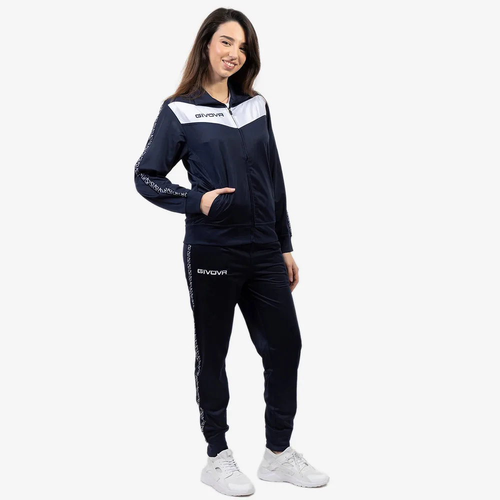 Trening Givova Visa Band, Bleumarin / Alb - imagine 1