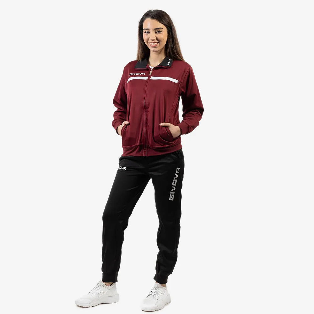 Trening Givova One, Visiniu / Negru - imagine 1