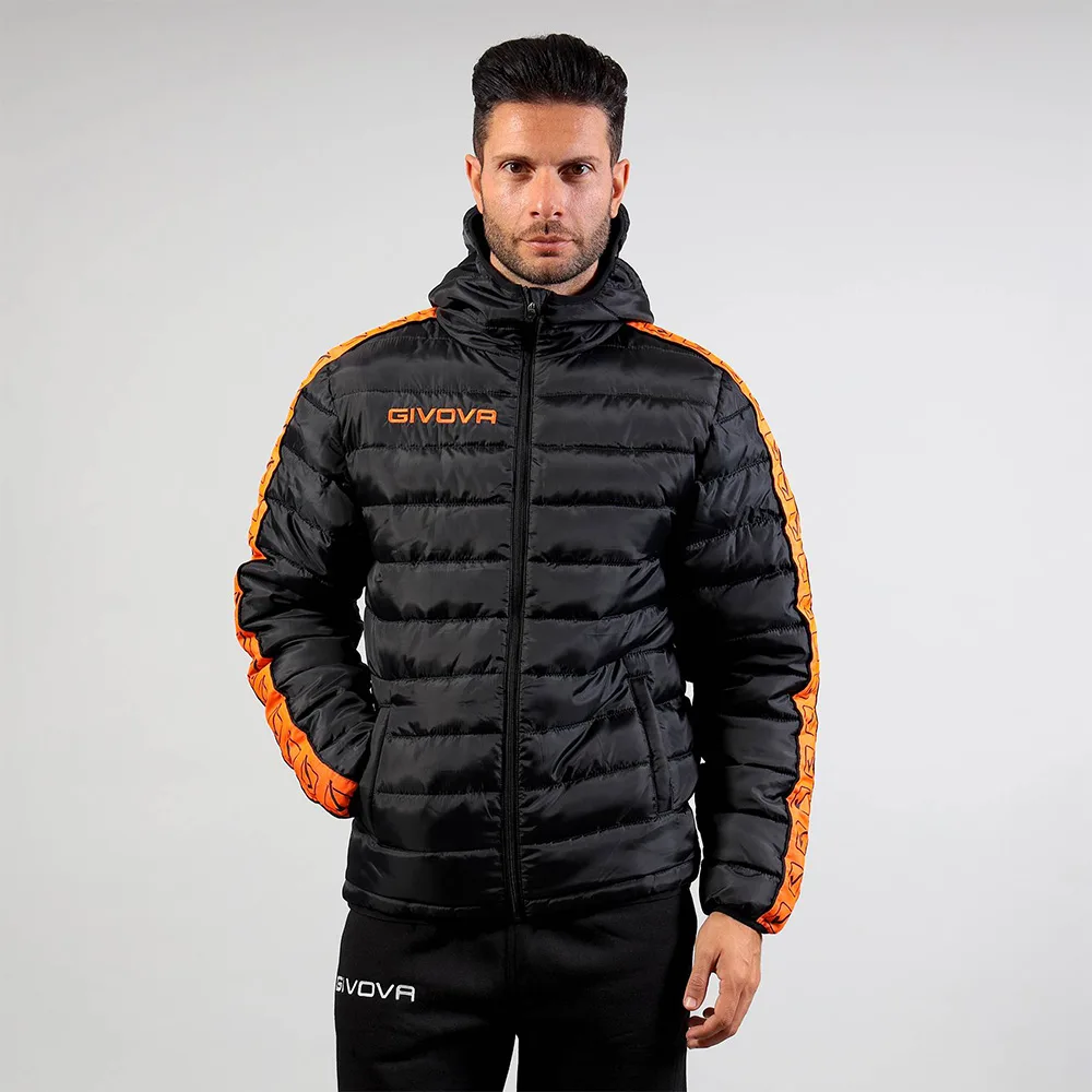 Geaca Givova Olanda Band, Portocaliu Fluo / Negru - imagine 1