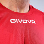 Tricou sport Givova One, Rosu - imagine 3