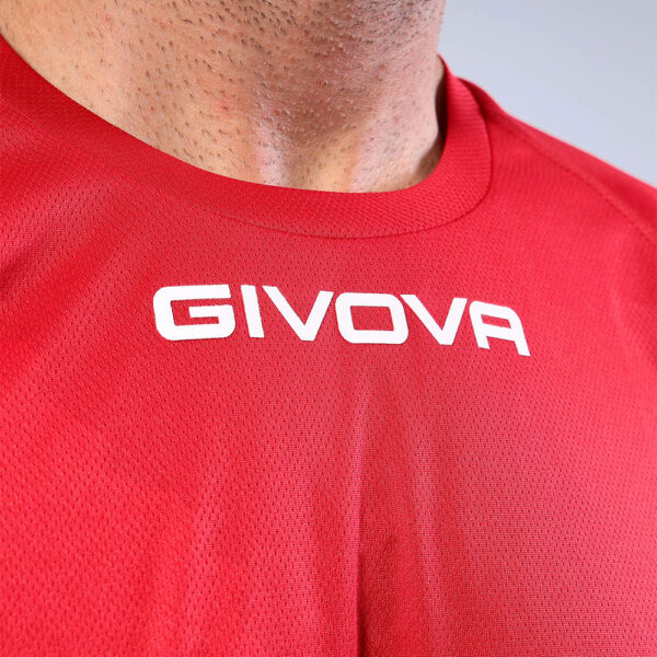 Tricou sport Givova One, Rosu - imagine 3