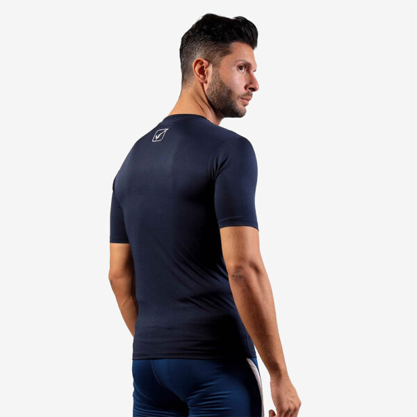 Tricou elastic Givova Corpus 2, Bleumarin - imagine 2