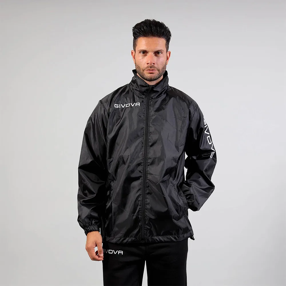 Geaca ploaie Givova Wind, Negru - imagine 1