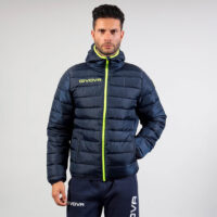 Geaca Givova Olanda, Bleumarin / Galben Fluo