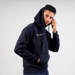 Hanorac Givova Felpa Cappuccio New, Bleumarin - imagine 2