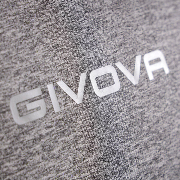 Tricou elastic Givova Corpus 2, Gri inchis - imagine 3