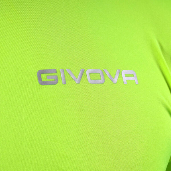 Tricou elastic Givova Corpus 2, Galben Fluo - imagine 3