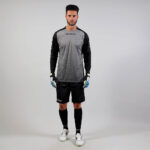 Set echipament portar fotbal Givova Manchester, Gri / Negru